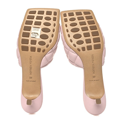 Bottega Veneta Nappa Padded Lido Mule Sandals 39 Magnolia 5 of 8