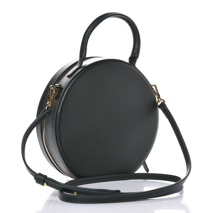 Mansur Gavriel Calfskin Circle Crossbody Bag Moss 3 of 7