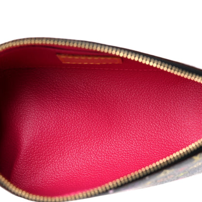 Louis Vuitton Monogram Multicolor Cosmetic Pouch Black Grenade 5 of 10