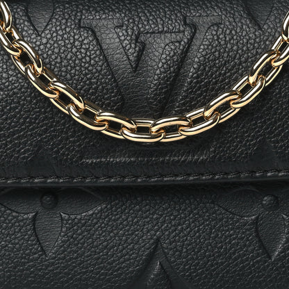 Louis Vuitton Empreinte Monogram Giant Ivy Wallet On Chain Black 7 of 10