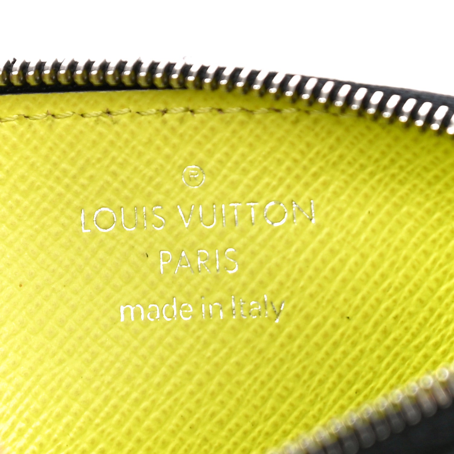 Louis Vuitton Monogram Taiga Coin Card Holder Yellow 6 of 10