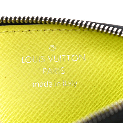 Louis Vuitton Monogram Taiga Coin Card Holder Yellow 6 of 10