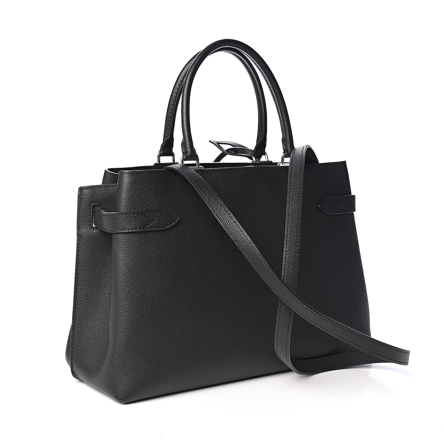 Calfskin Lockme Day Black