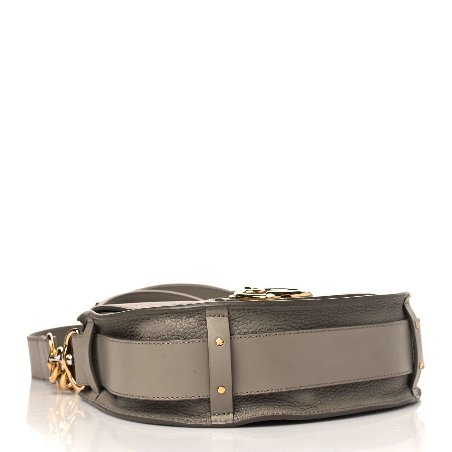 Chloe Calfskin Large Tess Bag Motty Grey 3 of 5