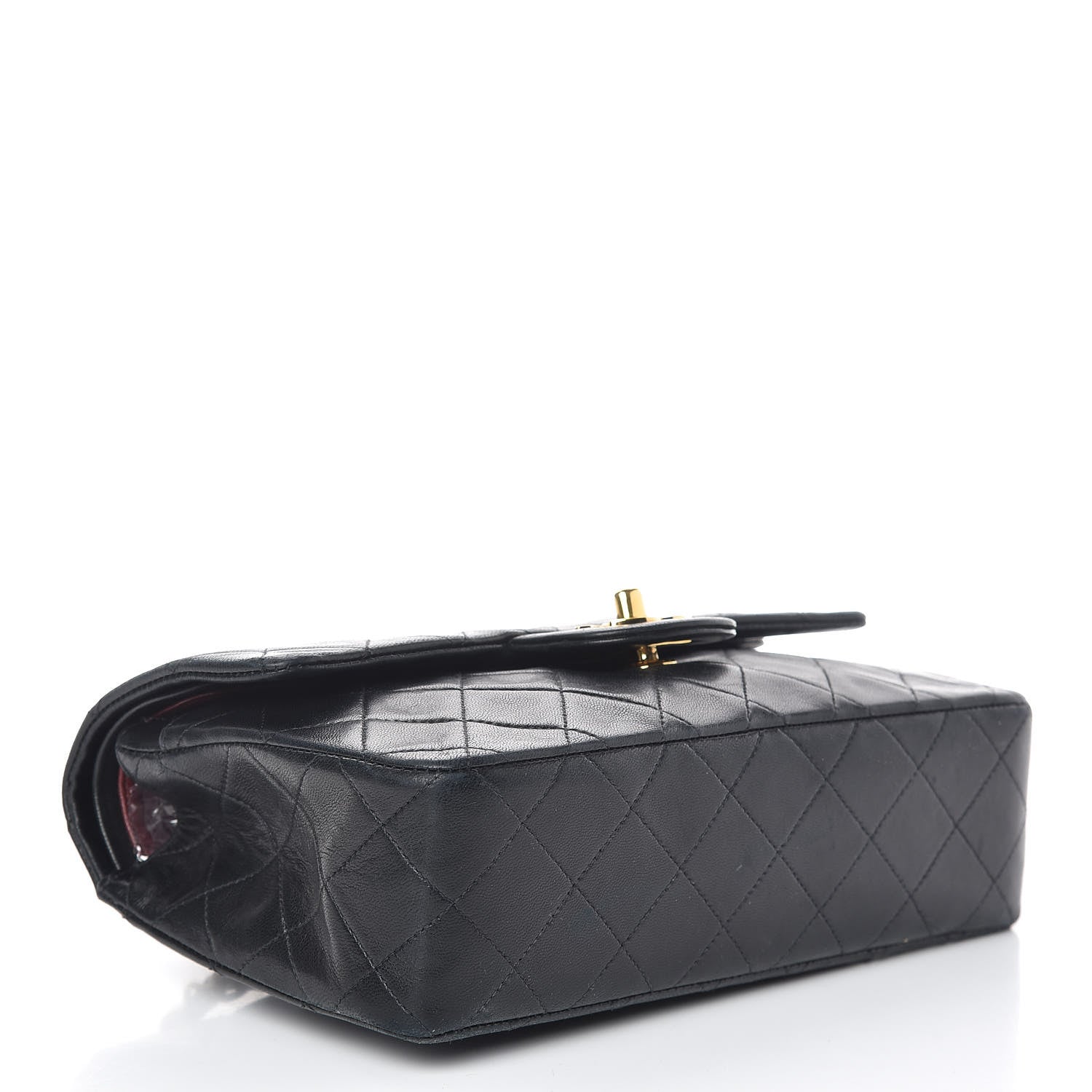 Chanel Lambskin Quilted Small Double Flap Black 5 of 23