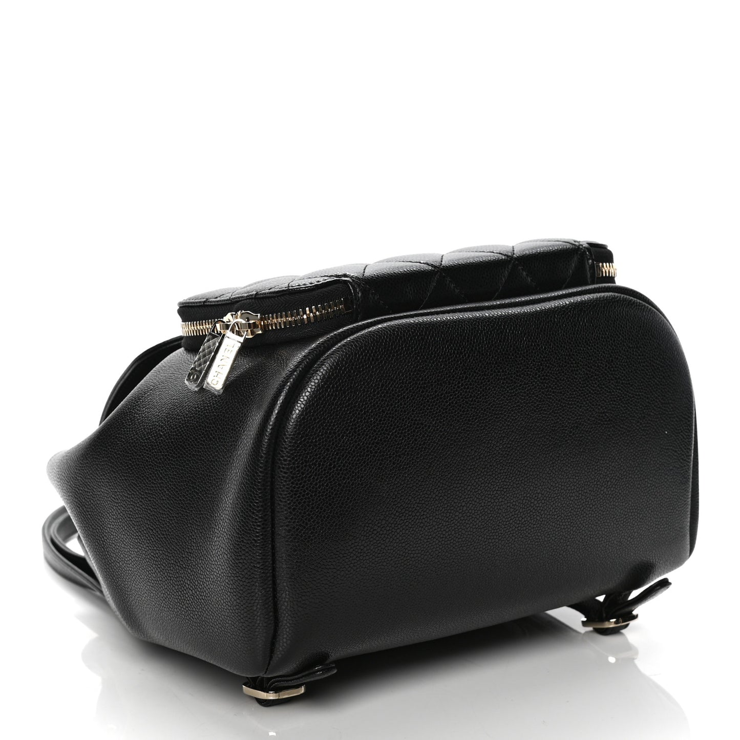 Caviar Quilted Business Affinity Backpack Black