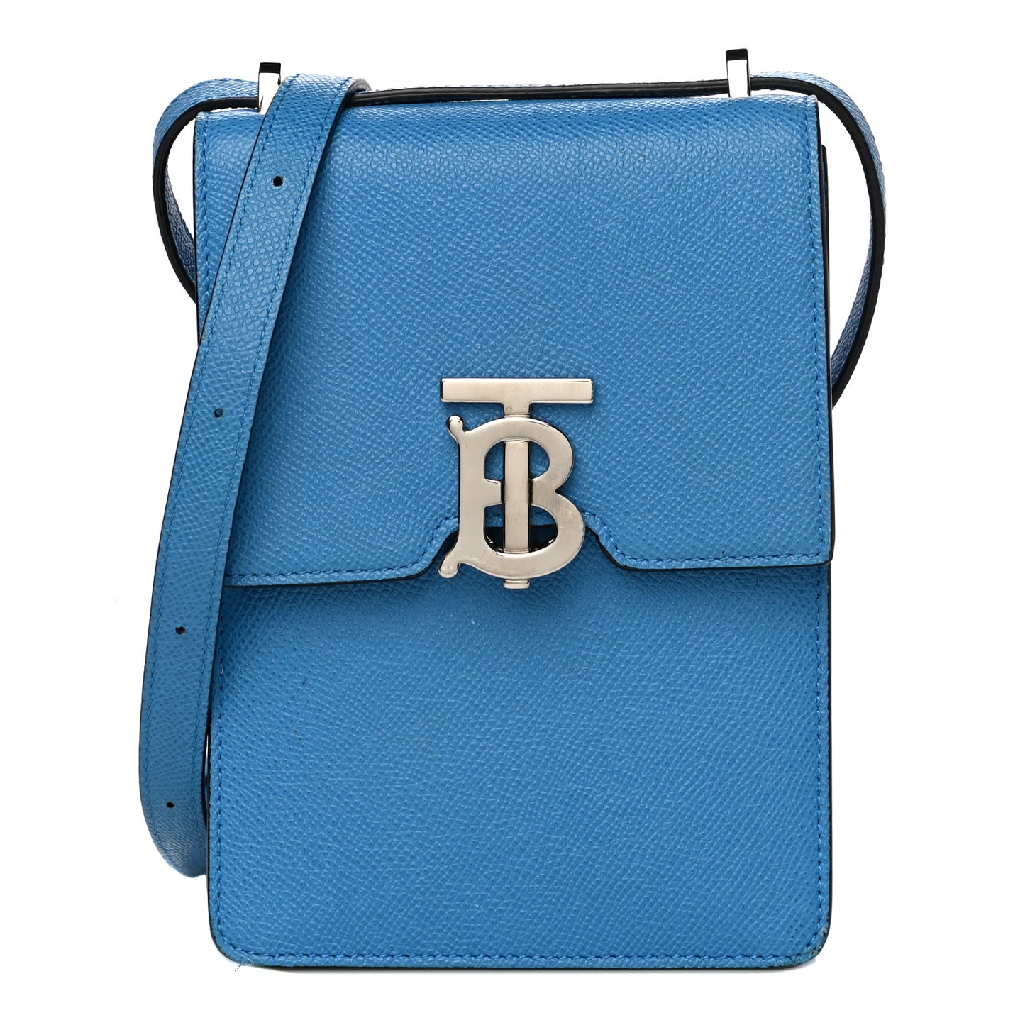 Grainy Calfskin TB Robin Bag Blue