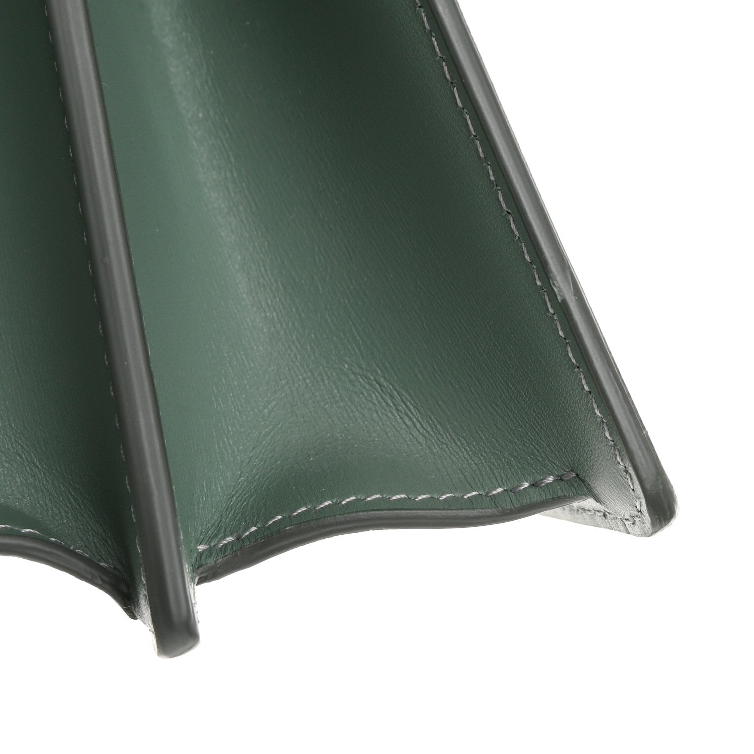 Celine Box Calfskin Medium Clasp Bag Light Green 12 of 12