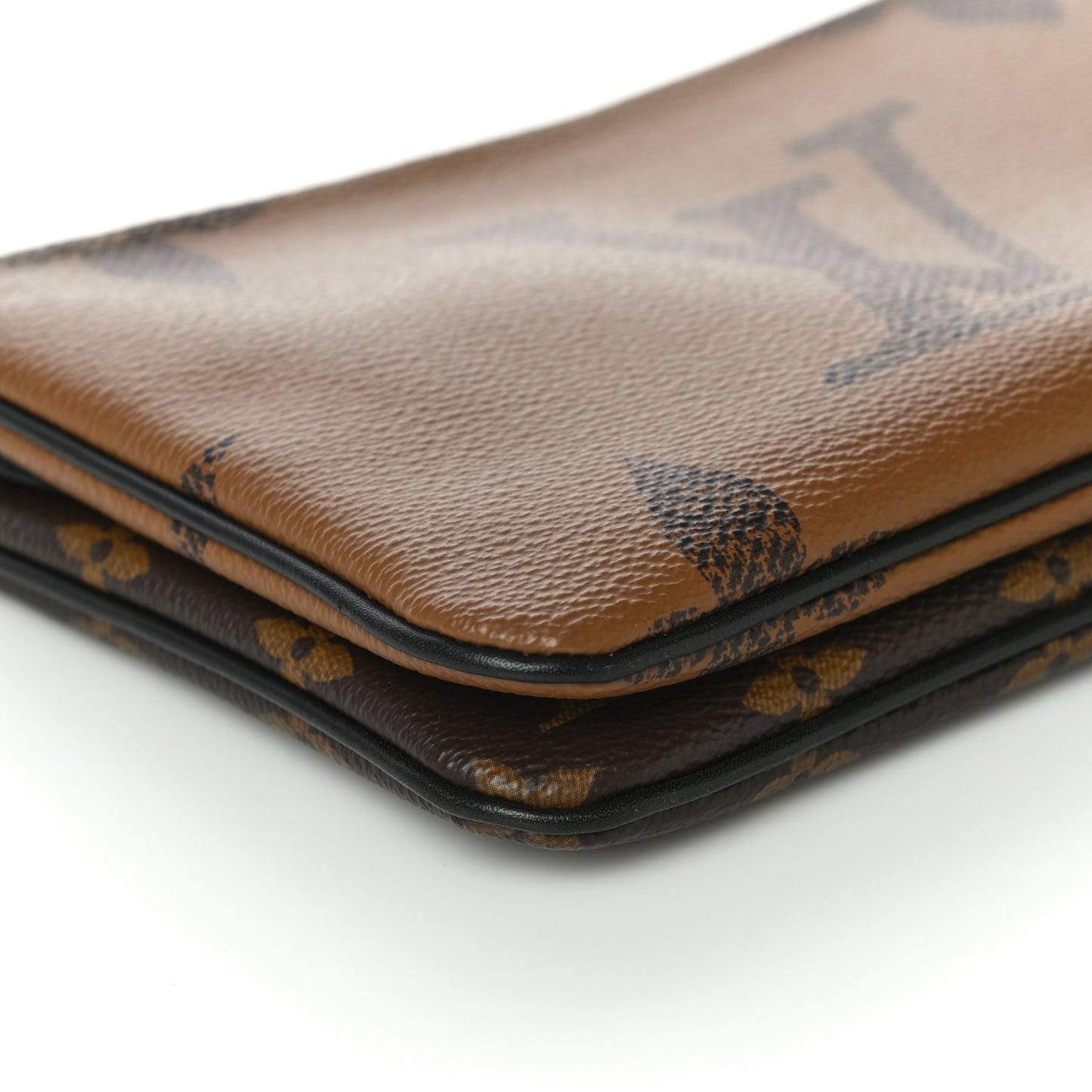 Reverse Monogram Giant Double Zip Pochette