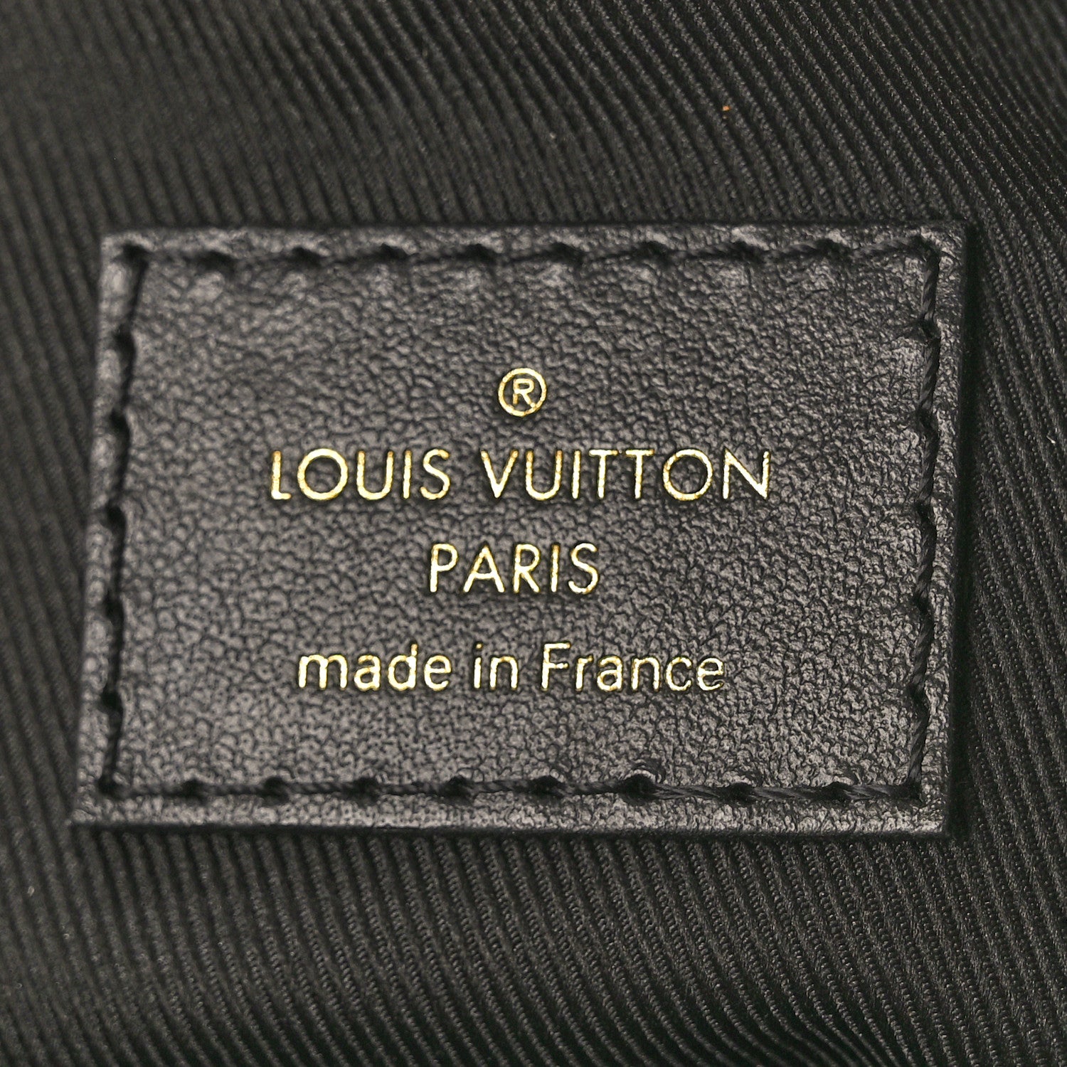 Louis Vuitton Damier Ebene Odeon Tote MM Black 6 of 10