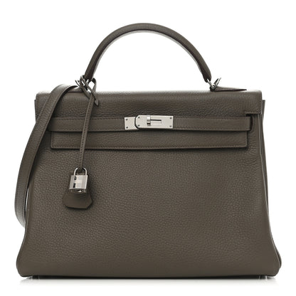 Hermes Togo Kelly Retourne 32 Etain 1 of 10