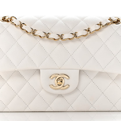 Chanel Caviar Quilted Small Double Flap White 8 of 13