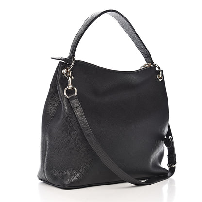 Gucci Pebbled Calfskin Large Soho Hobo Black 3 of 10