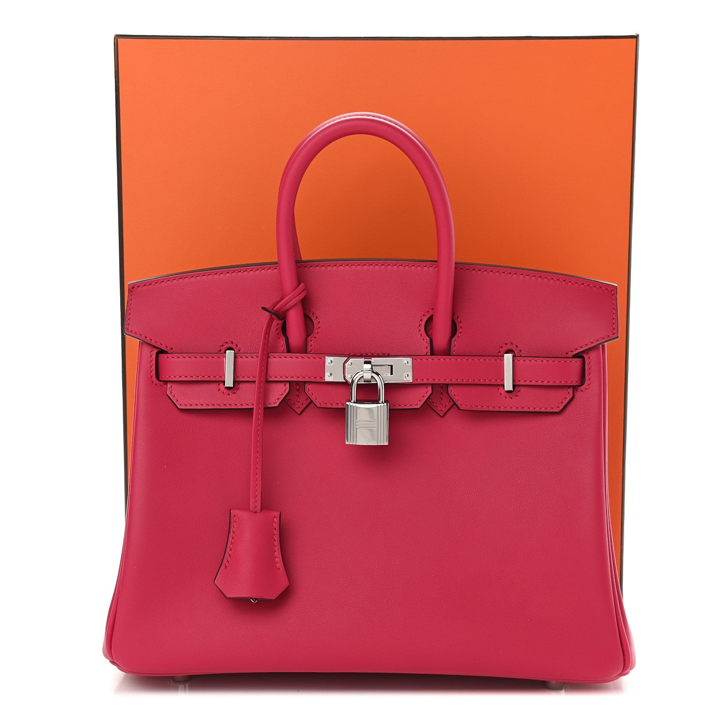 Hermes Swift Birkin 25 Framboise 11 of 11