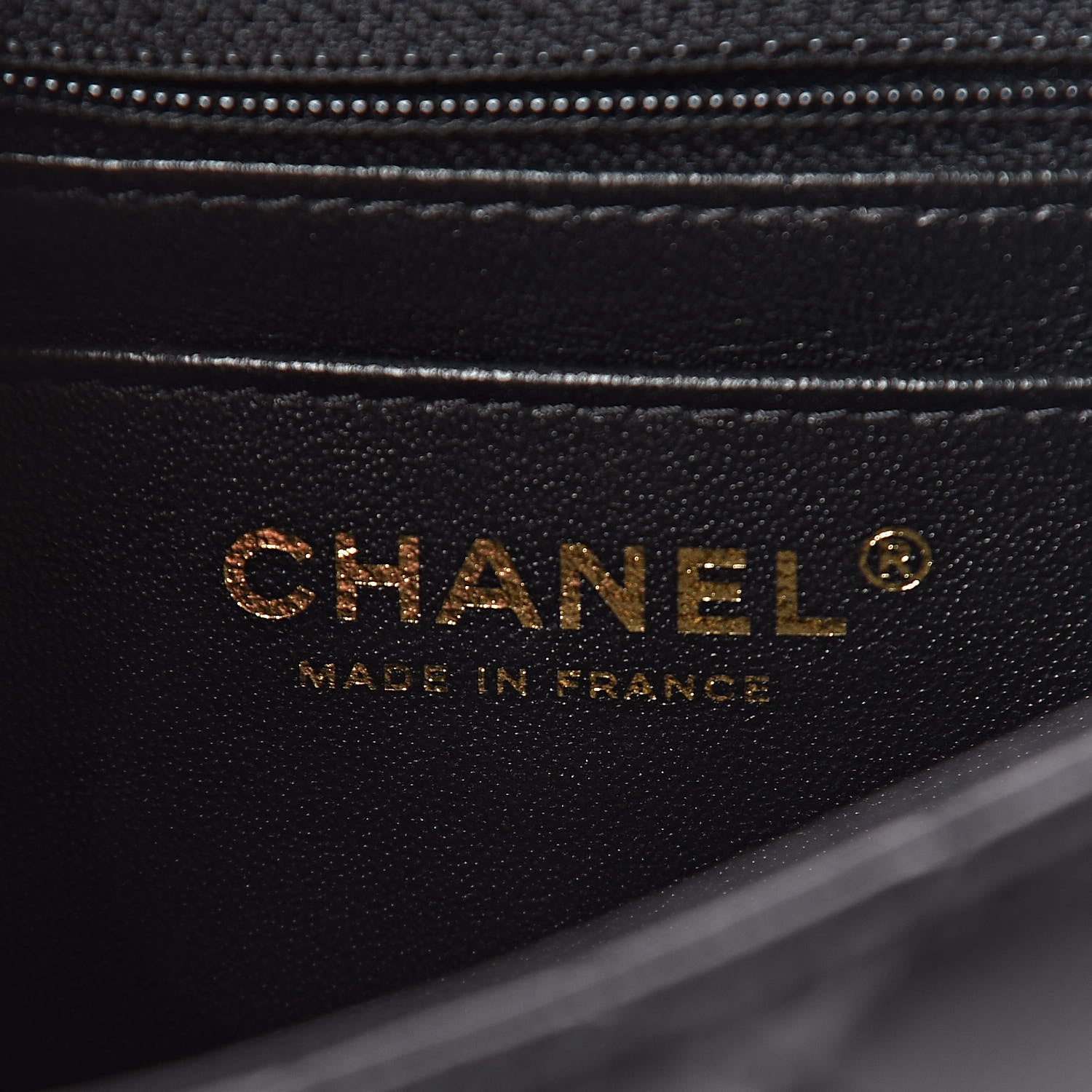 Chanel Lambskin Quilted Mini Square Flap Black 7 of 10