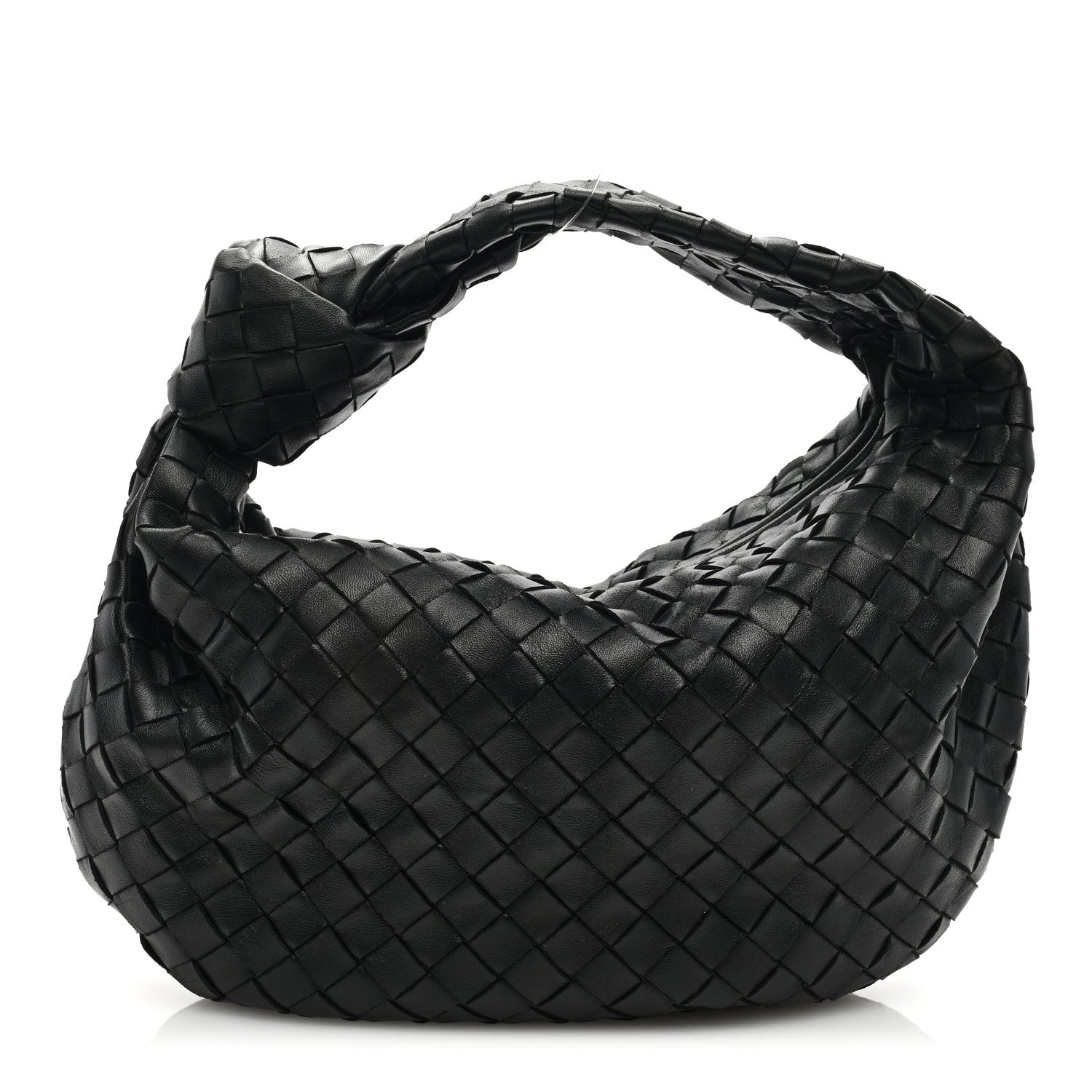 Bottega Veneta Nappa Intrecciato Teen Jodie Hobo Black 1 of 9