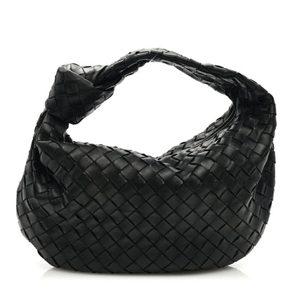 Bottega Veneta Nappa Intrecciato Teen Jodie Hobo Black 1 of 9