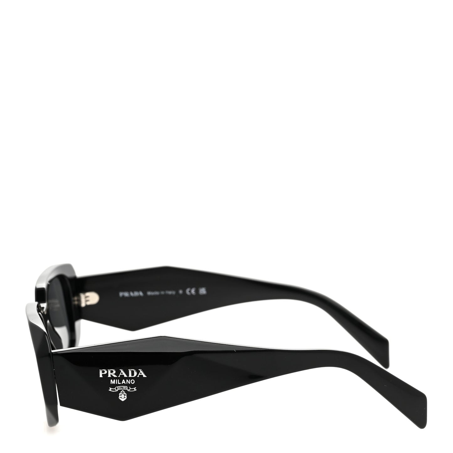 Acetate Symbole Sunglasses SPR 17W Black