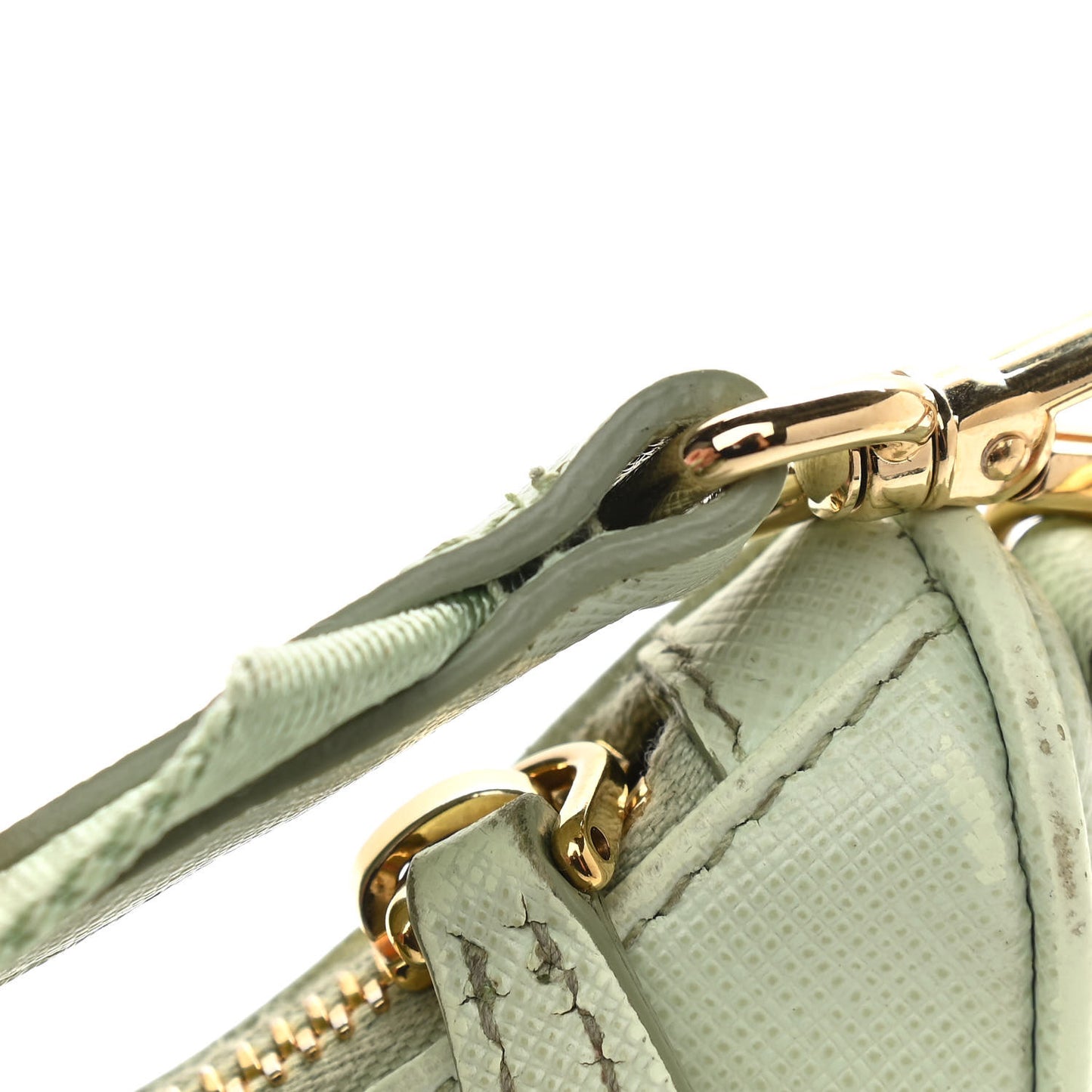 Saffiano Lux Re-Edition 2005 Shoulder Bag Acqua
