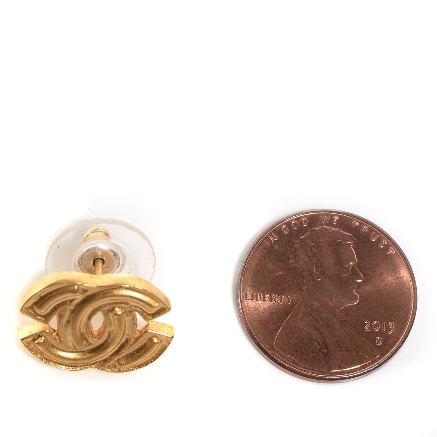 CC Earrings Gold