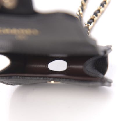Chanel Caviar Quilted Airpods Pro Case Black 6 of 9