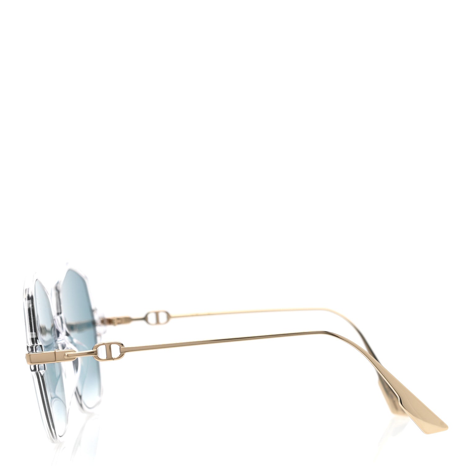 Christian Dior Dior Link 2 Sunglasses Gold 3 of 9
