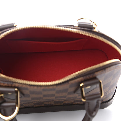 Louis Vuitton Damier Ebene Alma BB 4 of 8