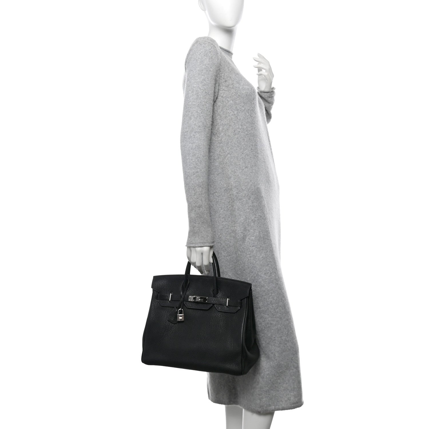 Hermes Fjord HAC Birkin 32 Black 2 of 16