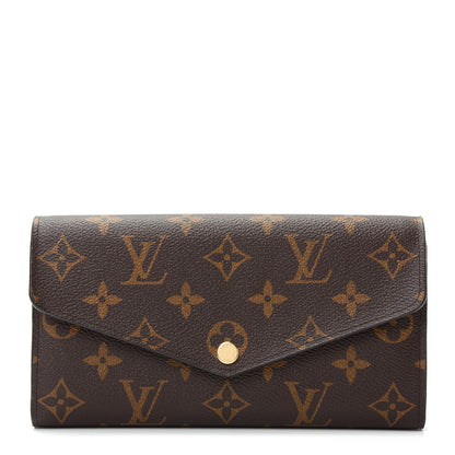 Louis Vuitton Monogram Sarah Wallet NM Rose Ballerine 1 of 7