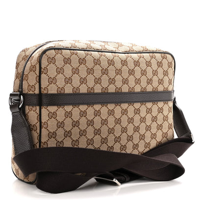 Gucci Monogram Messenger Bag Dark Brown 3 of 10