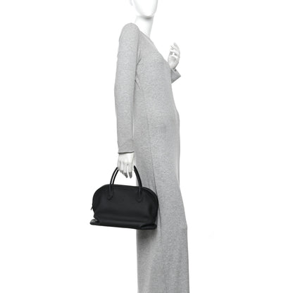The Row Matte Grained Calfskin Agnes Bag Black 2 of 9