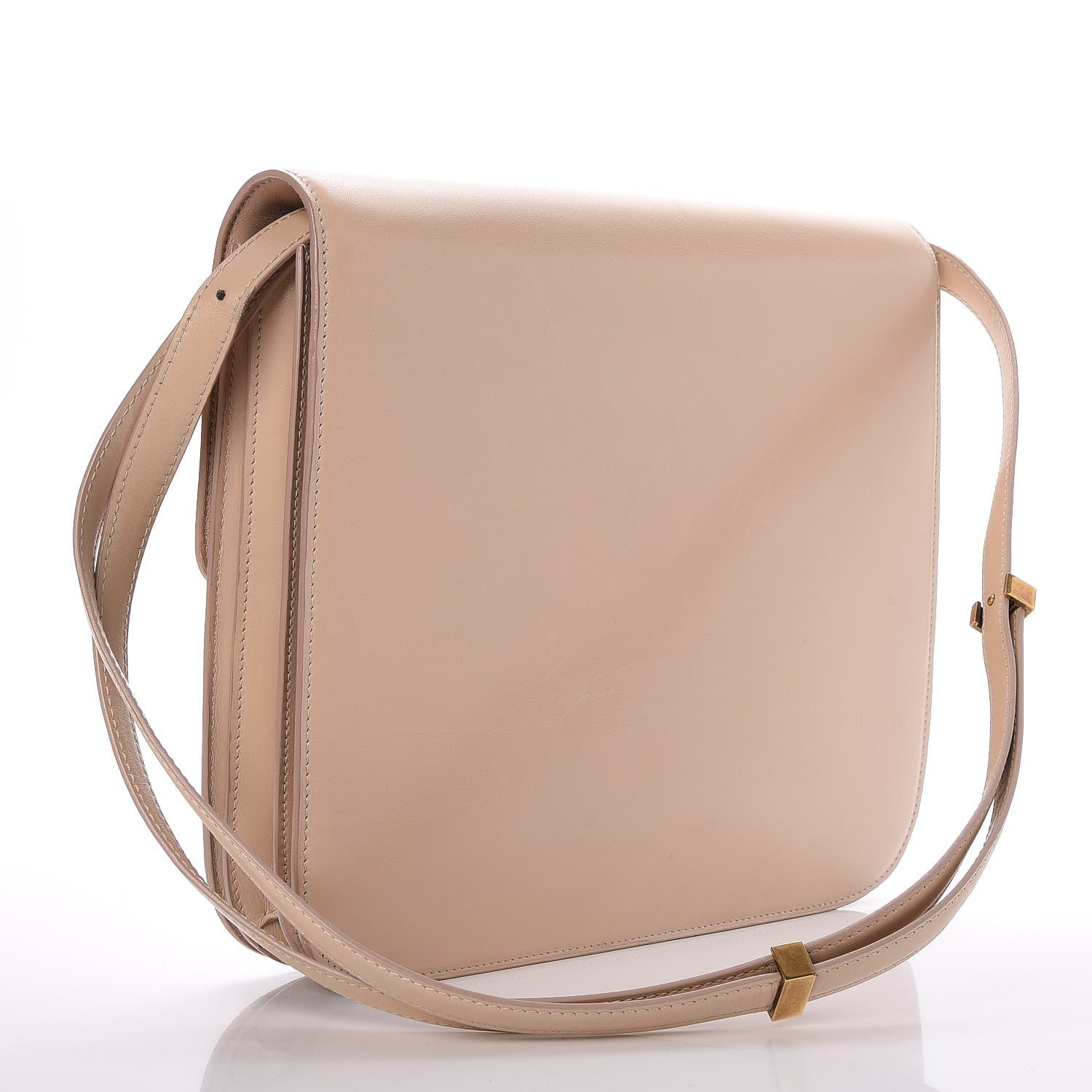 Celine Box Calfskin Large Classic Box Flap Bag Powder 3 of 7