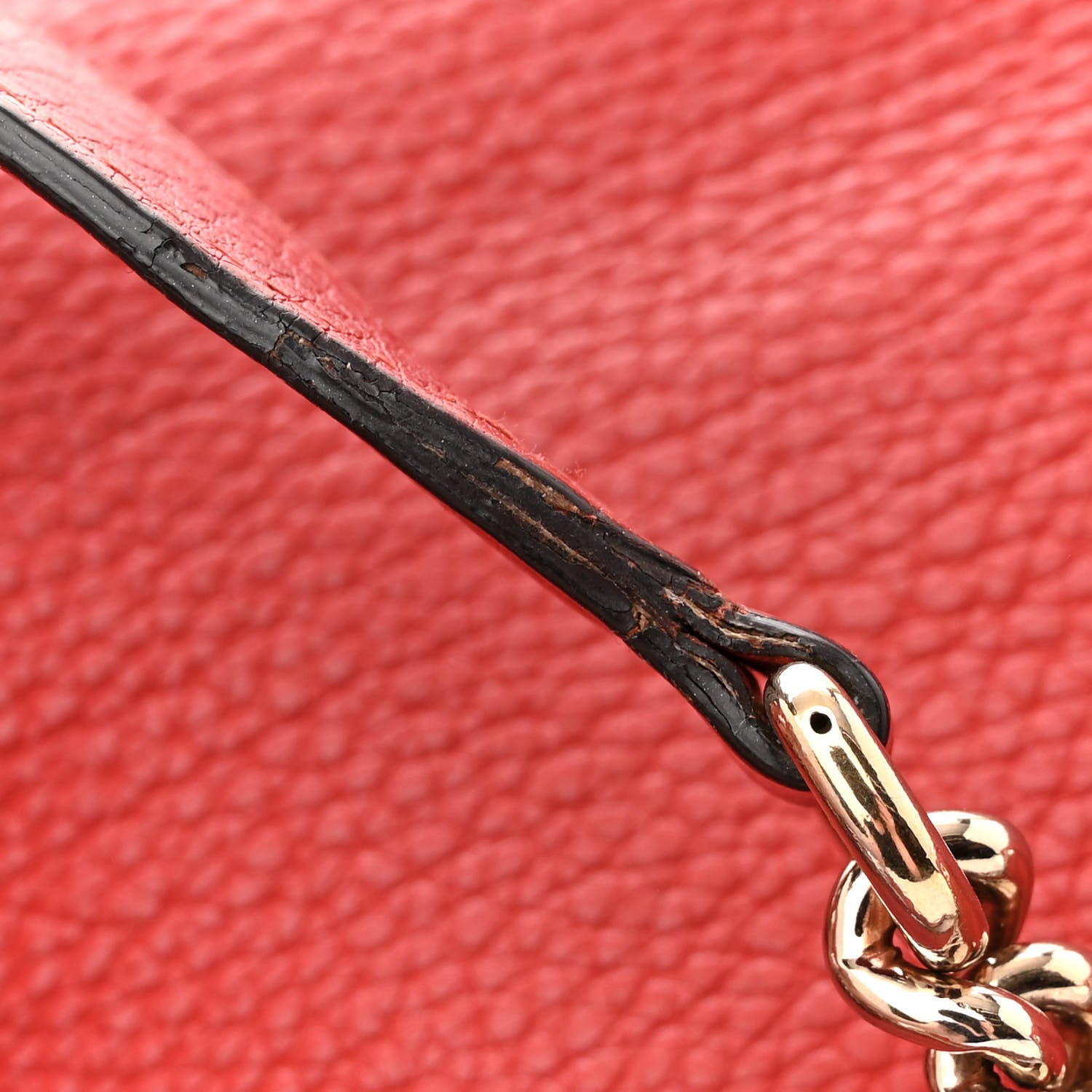 Gucci Pebbled Calfskin Medium Soho Chain Shoulder Bag Sun Orange 18 of 20