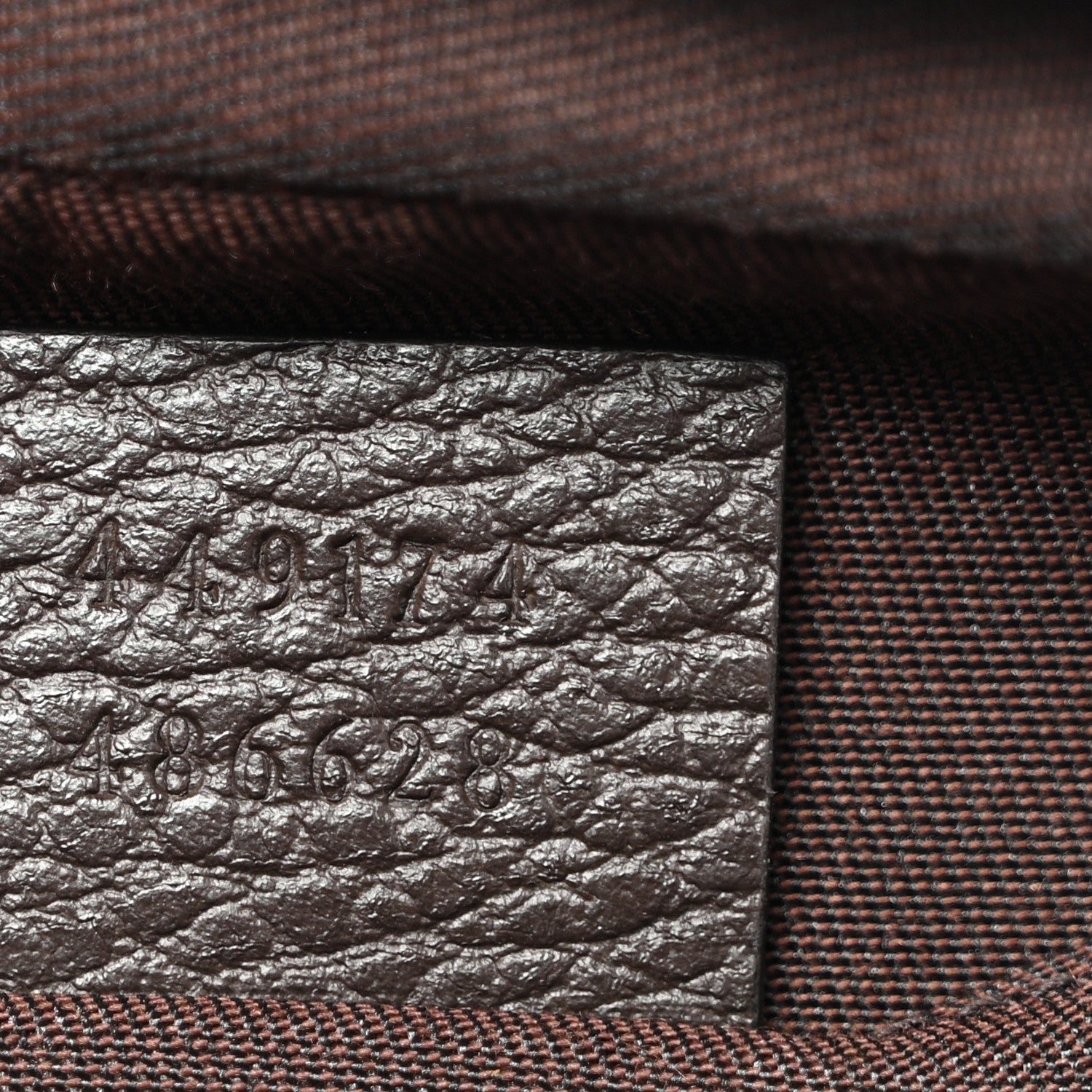 Gucci Monogram Belt Bag Dark Brown 6 of 9