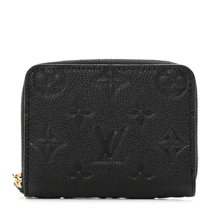 Louis Vuitton Empreinte Zippy Coin Purse Black 1 of 7