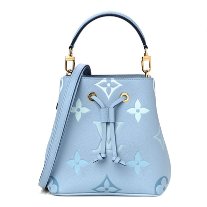 Louis Vuitton Empreinte Monogram Giant By The Pool Neonoe BB Summer Blue 1 of 14