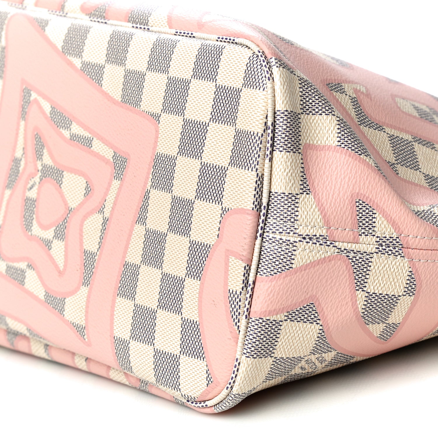Louis Vuitton Damier Azur Tahitienne Neverfull MM 11 of 11