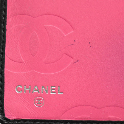 Chanel Calfskin Quilted Cambon Quilted Yen Wallet Black 8 of 9
