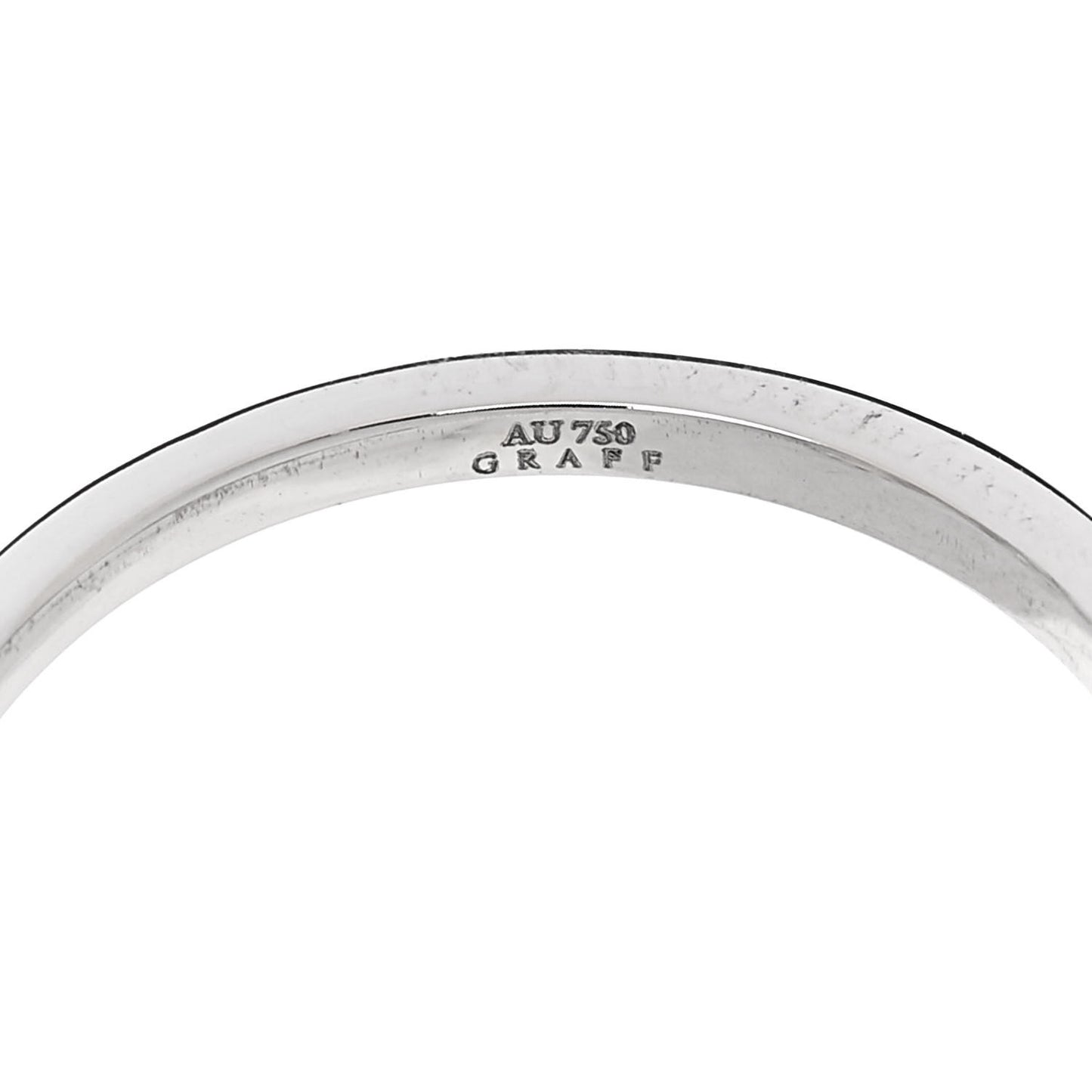 18K White Gold Diamond Butterfly Silhouette Ring 53 6.5