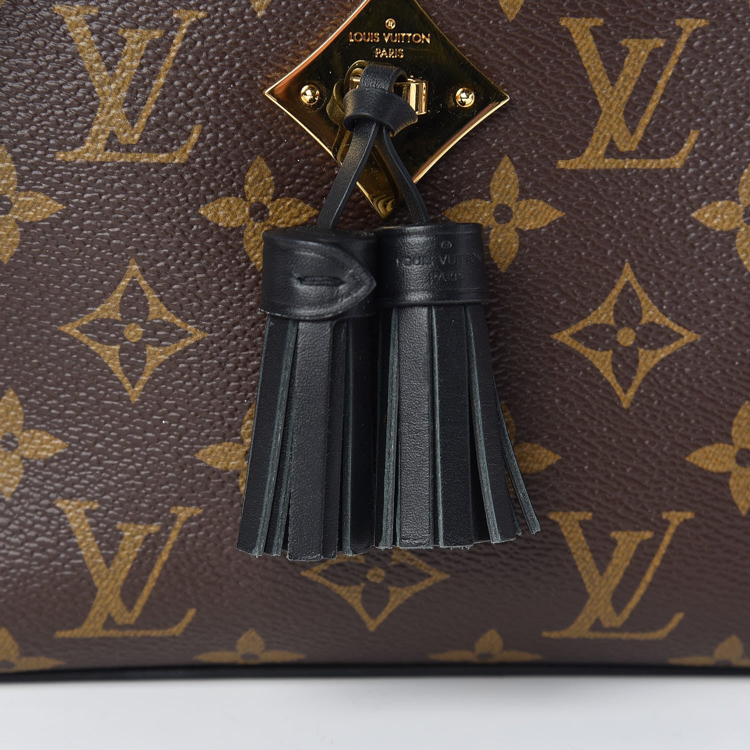 Louis Vuitton Monogram Saintonge Black 10 of 11