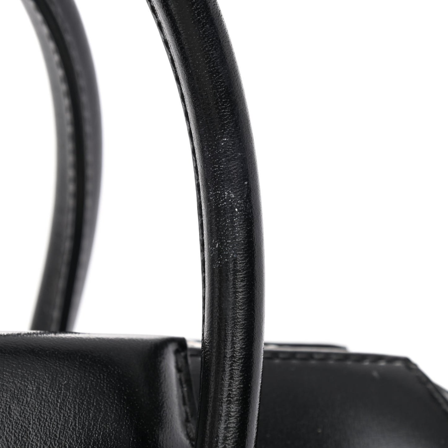 Shiny Lord Calfskin Medium Antigona Black
