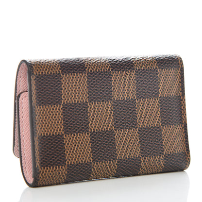 Louis Vuitton Damier Ebene Multicles 6 Key Holder Rose Ballerine 3 of 14