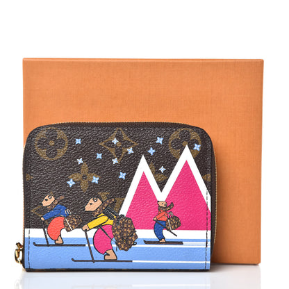 Louis Vuitton Monogram 2018 Christmas Animation Zippy Coin Purse 7 of 7