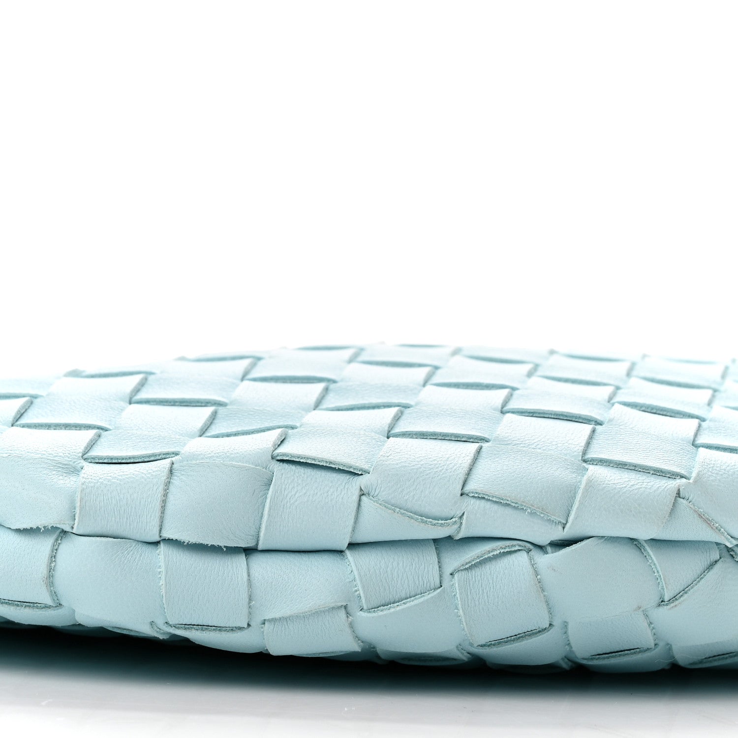 Bottega Veneta Nappa Intrecciato Small Turn Pouch Teal Washed 8 of 9