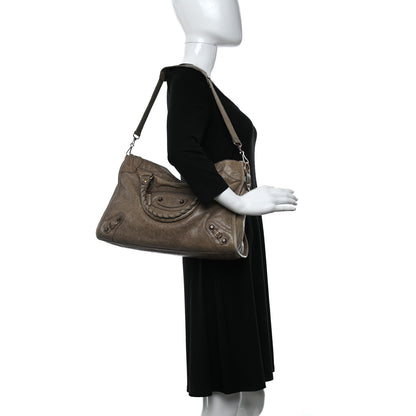 Balenciaga Agneau Giant 12 Rose Gold Hardware City Gris Poivre 2 of 8