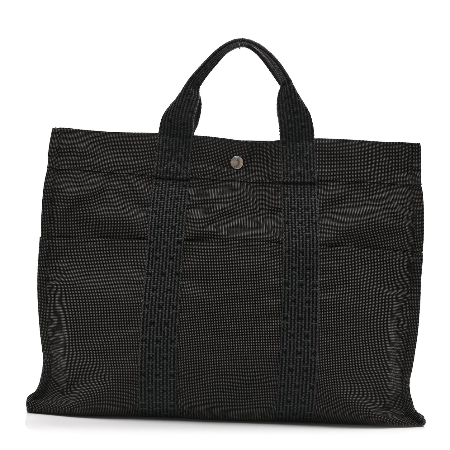 Canvas Herline MM Tote Grey