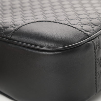 Gucci Microguccissima Mini Bree Messenger Bag Black 12 of 12