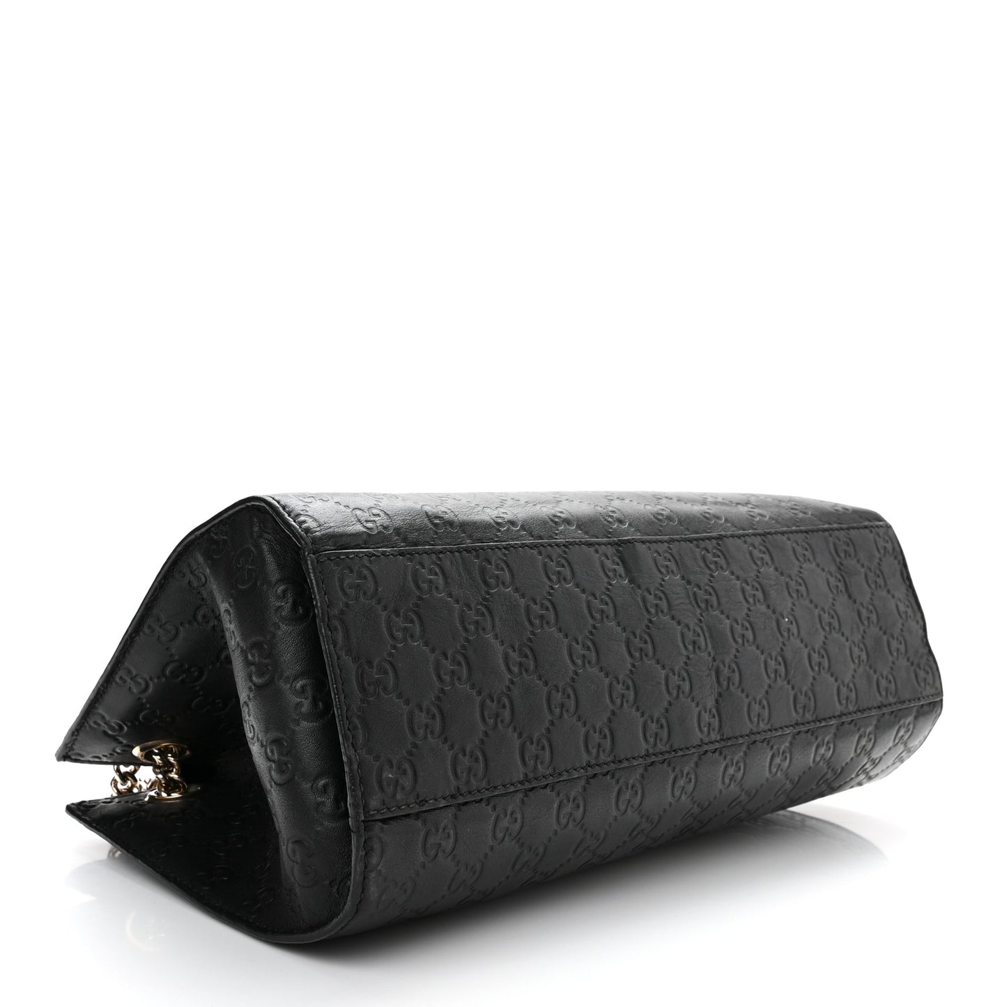 Guccissima Large Emily Chain Shoulder Bag Black