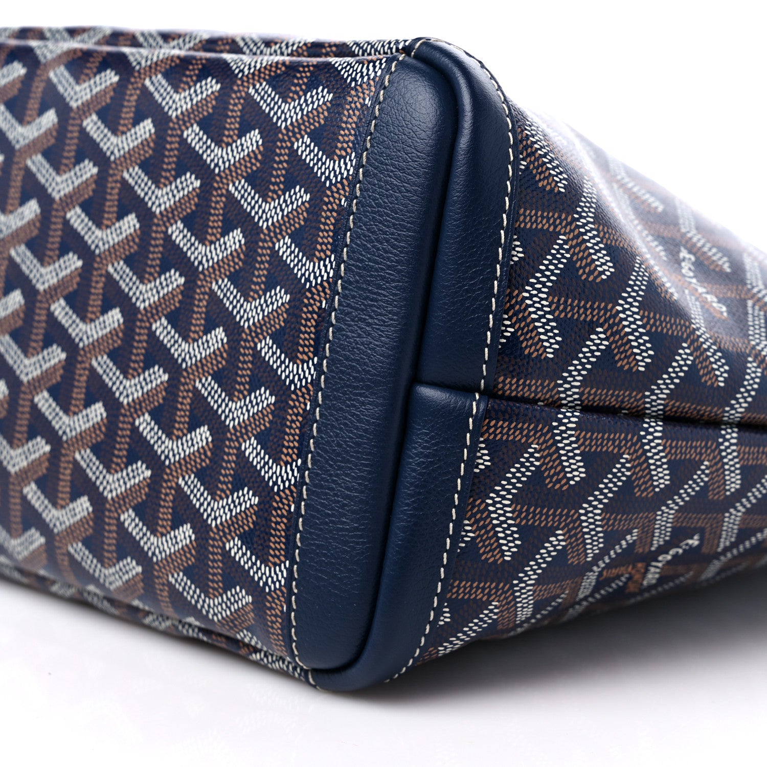 Goyard Goyardine Artois PM Navy 9 of 9