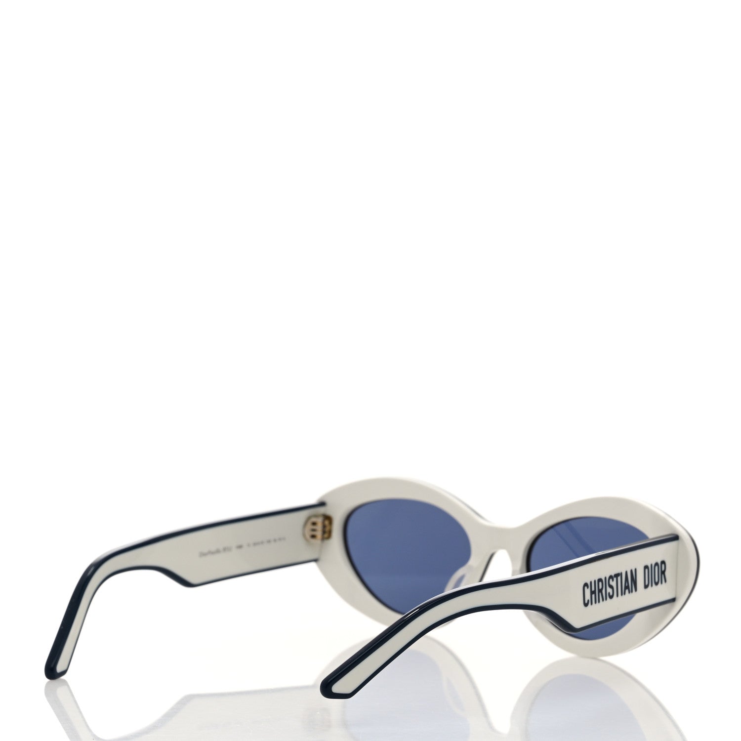 Christian Dior Acetate DiorPacific B1U Butterfly Sunglasses White 4 of 7